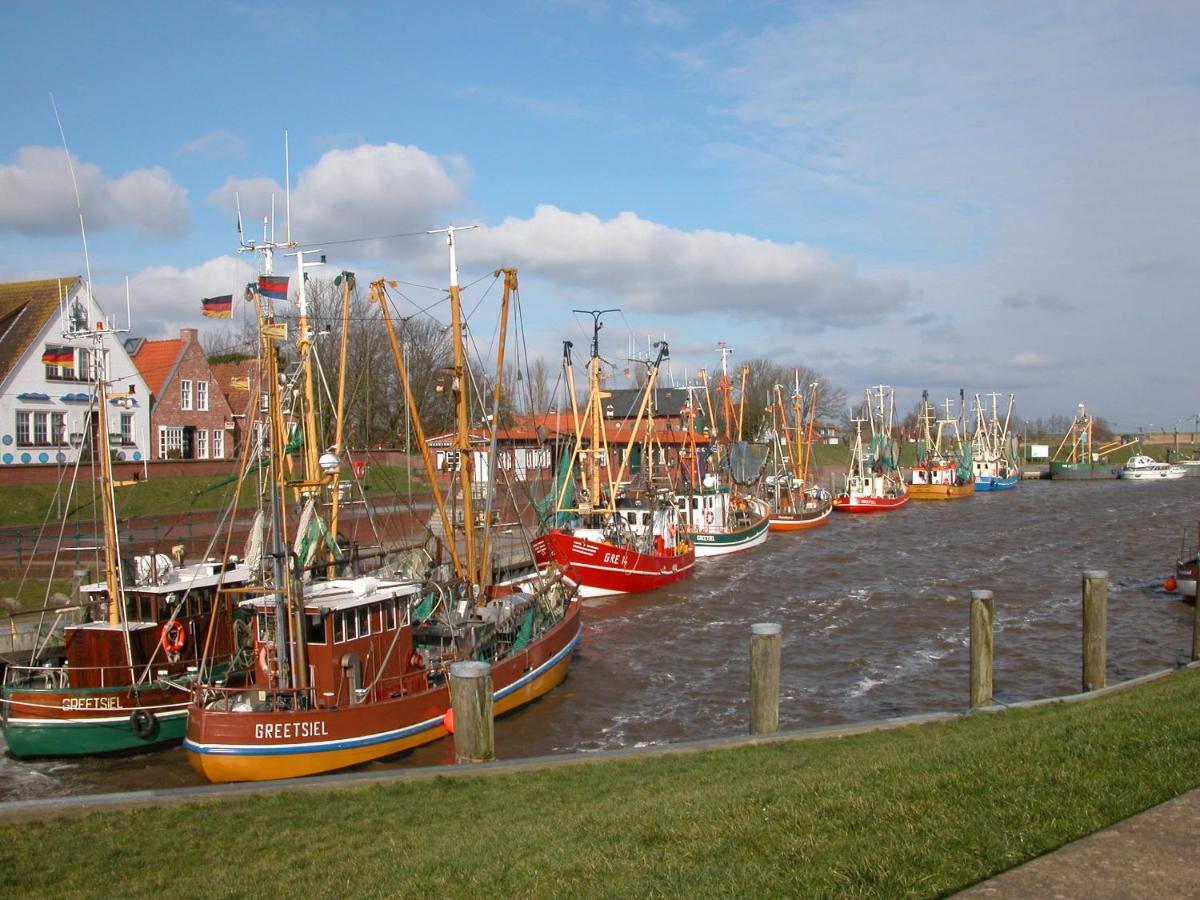 Huus Ant Deep Og Greetsiel Apartment Krummhorn Bagian luar foto